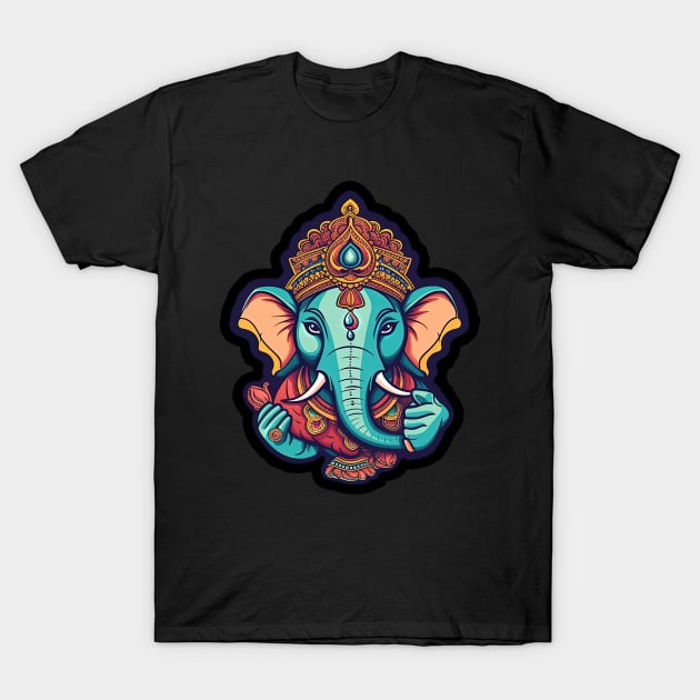 Ganesh Vector 3 T-Shirt by Digitalys Studios